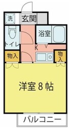 ラシーヌ木町通の物件間取画像